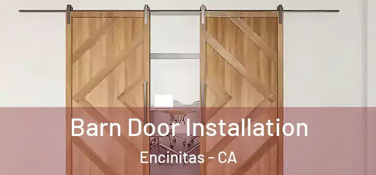  Barn Door Installation Encinitas - CA
