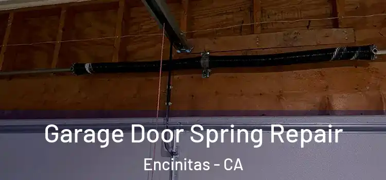  Garage Door Spring Repair Encinitas - CA