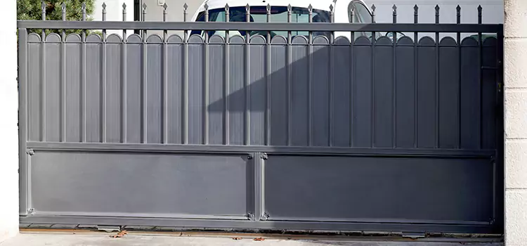 Metal Driveway Gate Installation Encinitas