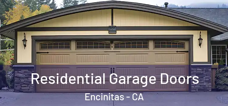  Residential Garage Doors Encinitas - CA