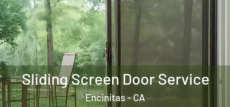  Sliding Screen Door Service Encinitas - CA